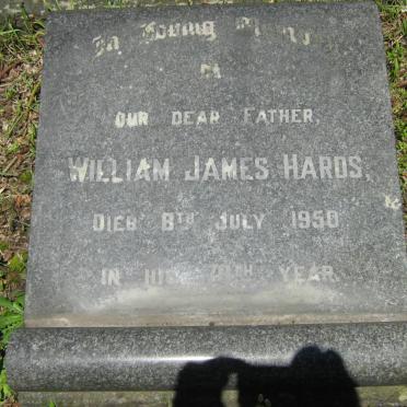 HARDS William James -1950