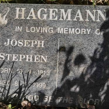 HAGEMANN Joseph Stephen 1913-1999