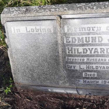 HILDYARD Edmund J. -1941