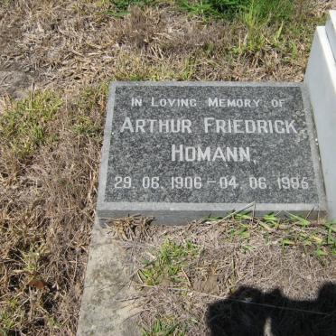 HOMANN Arthur Friedrick 1906-1995