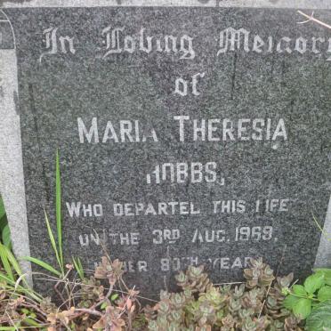 HOBBS Maria Theresia -1969