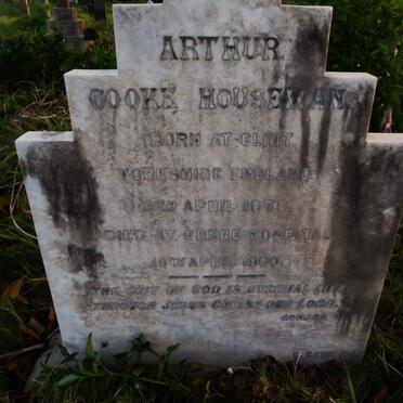 HOUSEMAN Arthur Cooke 1878-1900