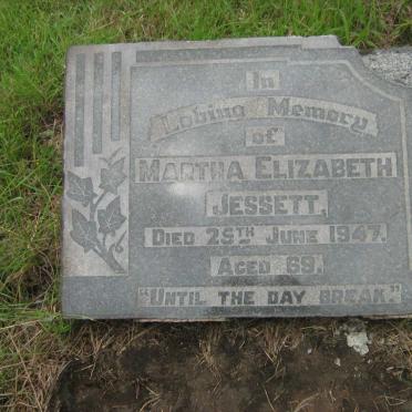 JESSETT Martha Elizabeth -1947