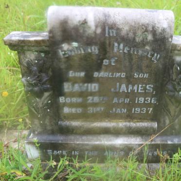 JAMES David 1936-1937