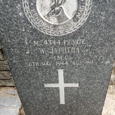 JAPHTA W. -1944