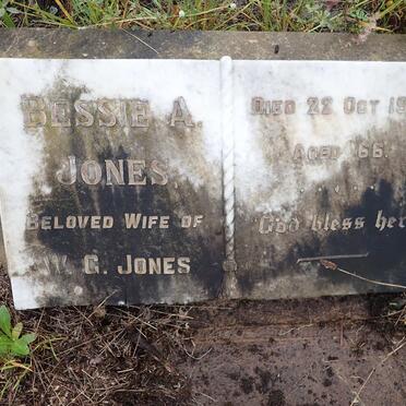 JONES Bessie A. -1941