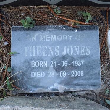 JONES Theens 1937-2006