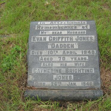 JONES Evan Griffith -1940 &amp; Catherine Brighting -1946