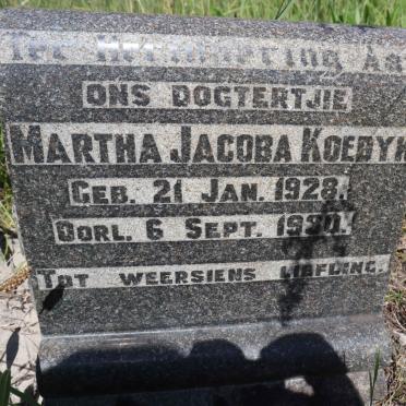 KOEDYK Martha Jacoba 1928-1930