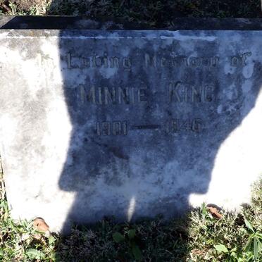 KING Minnie 1901-1946