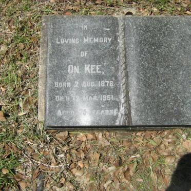KEE On 1876-1951