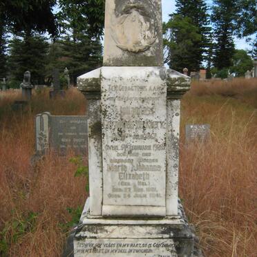 KLERK Johannes Cornelius, de 1867-1928 &amp; Maria Johanna Elizabeth NEL 1881-1941