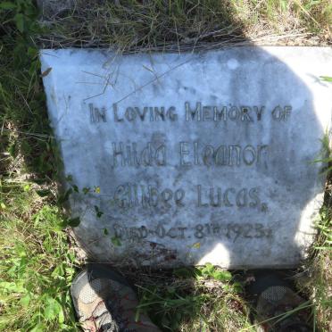 LUCAS Hilda Eleanor Gillbee -1923