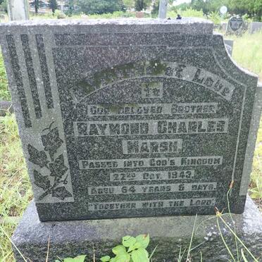 MARSH Raymond Charles -1943