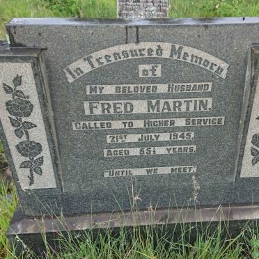 MARTIN Fred -1945