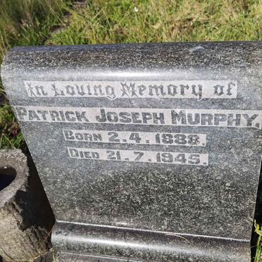 MURPHY Patrick Joseph 1888-1945