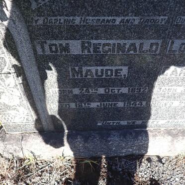 MAUDE Tom Reginald 1892-1944 & Louisa Matilda Caroline 1901-1986 _1