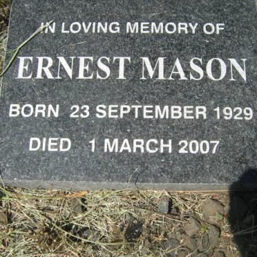 MASON Ernest 1929-2007