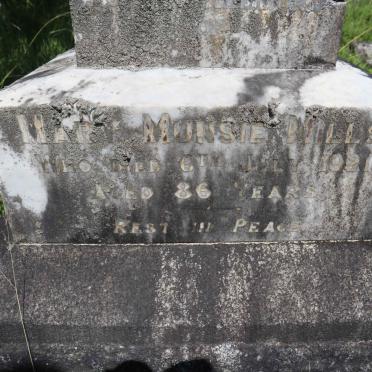 MILLS Mary Munsie -1921