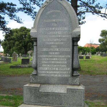 MURRAY Alfred Everitt 1832-1909 &amp; Ann Christina 1831-1915 :: MURRAY Mary Agnes 1858-1936