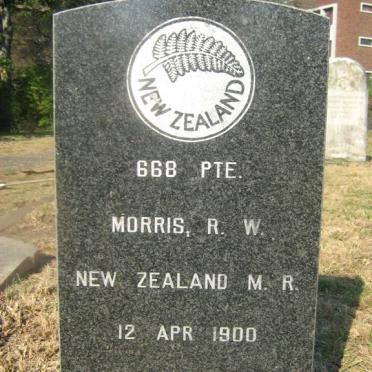 MORRIS R.W. -1900
