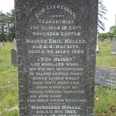 MOLLER Magnus Emil 1876-1906 :: MOLLER Magdalena 1903-1904