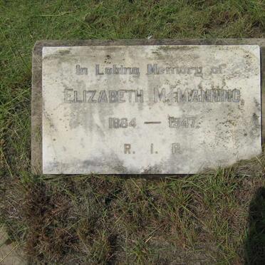 MANNING Elizabeth M. 1864-1947