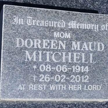 MITCHELL Doreen Maud 1914-2012