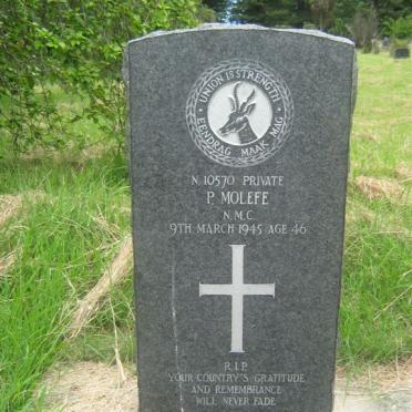 MOLEFE P. -1945