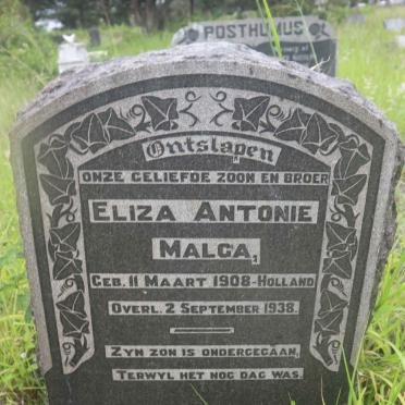 MALGA Eliza Antonie 1908-1938