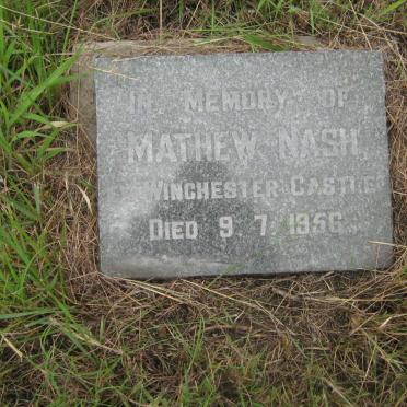 NASH Mathew -1956