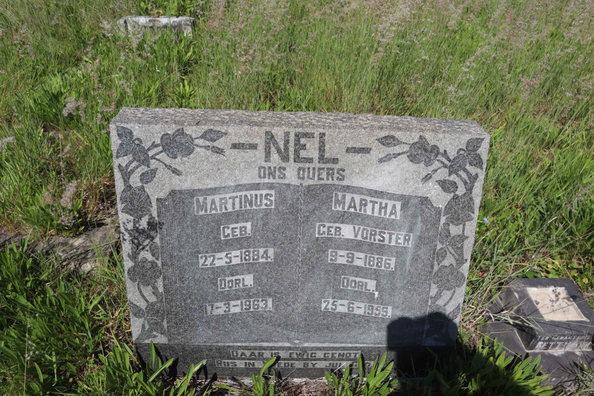 NEL Martinus 1884-1963 &amp; Martha VORSTER 1886-1959