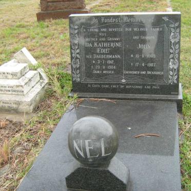 NEL John 1909-1987 &amp; Ida Katherine DAUBERMANN 1912-1984 &amp;