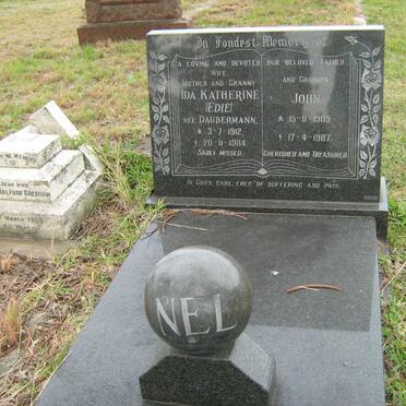 NEL John 1909-1987 &amp; Ida Katherine DAUBERMANN 1912-1984 &amp;