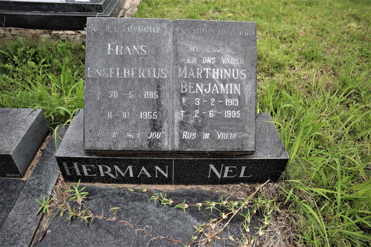 NEL Marthinus Benjamin 1913-1995 :: HERMAN Frans Engelbertus 1915-1955