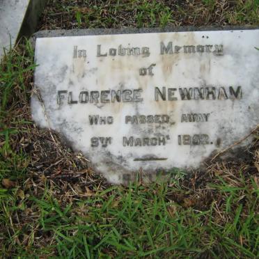 NEWNHAM Florence -1952