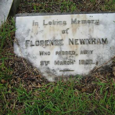 NEWNHAM Florence -1952