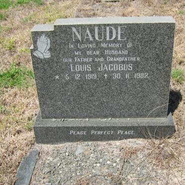 NAUDE Louis Jacobus 1919-1982