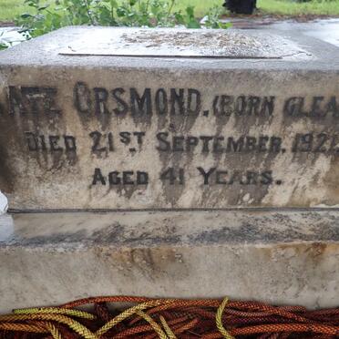 ORSMOND Kate -1921