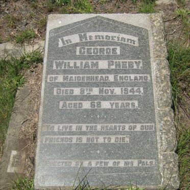 PHEBY George William -1944