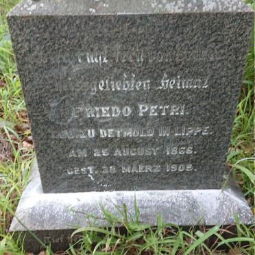 PETRI Friedo 1866-1905