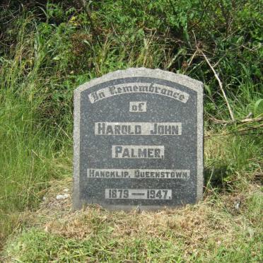PALMER Harold John 1879-1947