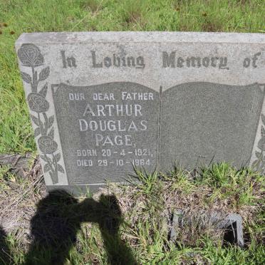 PAGE Arthur Douglas 1921-1964