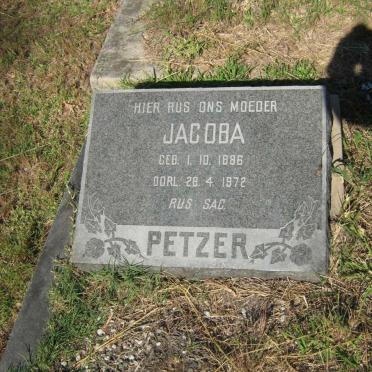 PETZER Jacoba 1886-1972