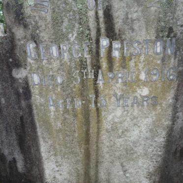 PRESTON George -1916