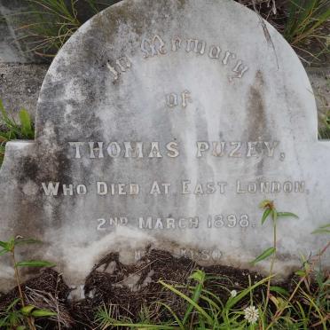 PUZEY Thomas -1898
