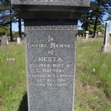 RATTRAY Nesta -1913