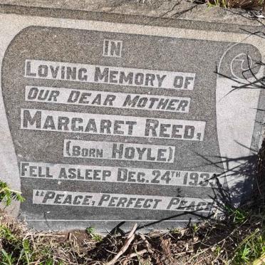 REED Margaret nee HOYLE -1935