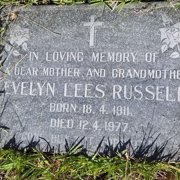 RUSSELL Evelyn Lees 1911-1977