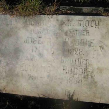 RUDDLE Joseph -1928 :: RUDDLE Edward -1954